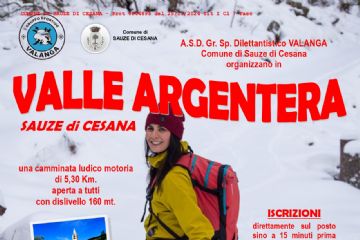 Locandina Ciaspolata.