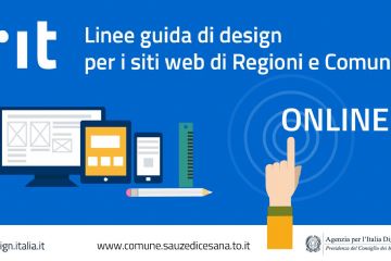 immagine che rappresenta la messa online del sito secondo le linee guida di design